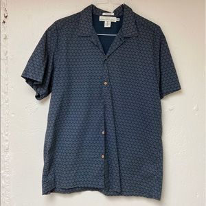 L.O.G.G. Mens Casual Short Sleeve Shirt EUC